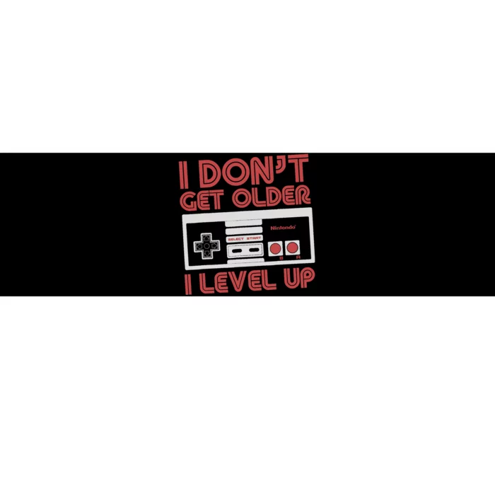 Nintendo I Don't Get Older I Level Up SNES Controller Bumper Sticker