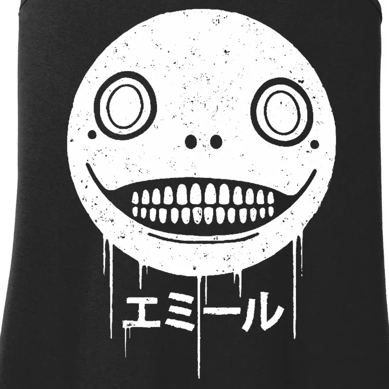 Nier Creepy Face Ladies Essential Tank