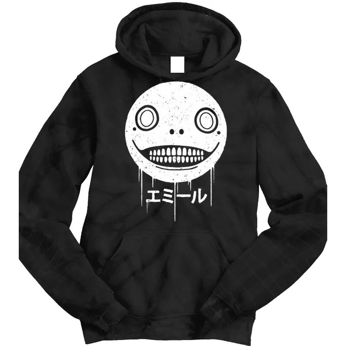 Nier Creepy Face Tie Dye Hoodie