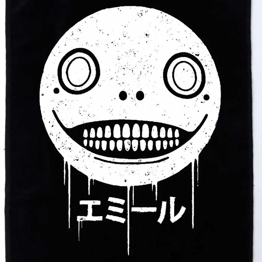 Nier Creepy Face Platinum Collection Golf Towel