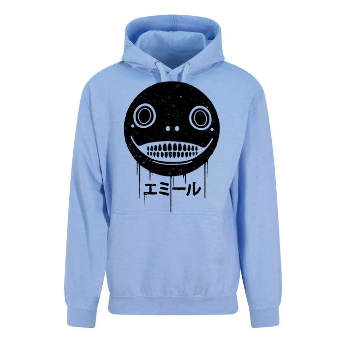 Nier Creepy Face Unisex Surf Hoodie