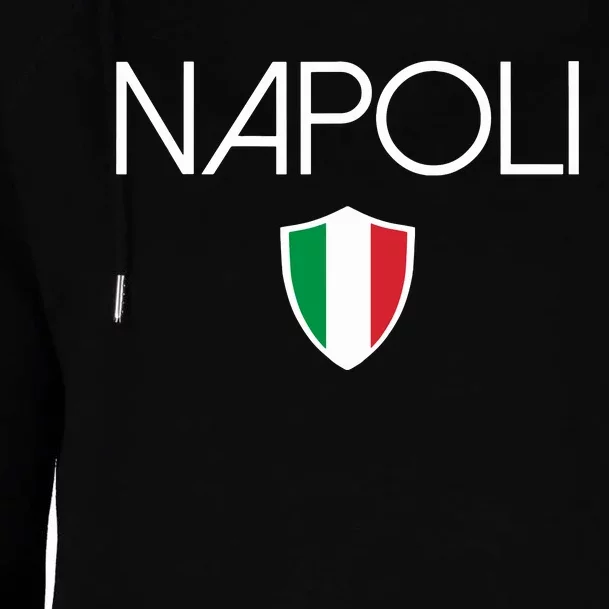 Napoli Italian Flag Naples Italy Soccer Souvenir Womens Funnel Neck Pullover Hood