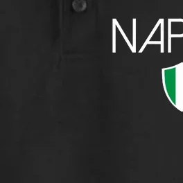 Napoli Italian Flag Naples Italy Soccer Souvenir Dry Zone Grid Performance Polo