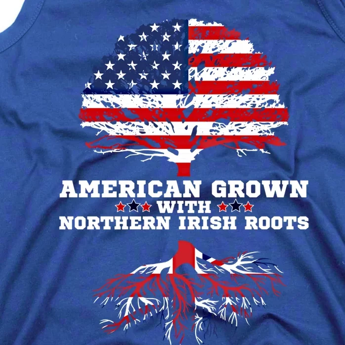 Northern Ireland Gift American Grown Northern Irish Roots Gift Tank Top