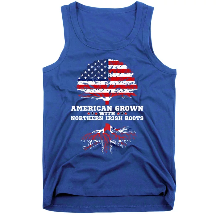 Northern Ireland Gift American Grown Northern Irish Roots Gift Tank Top