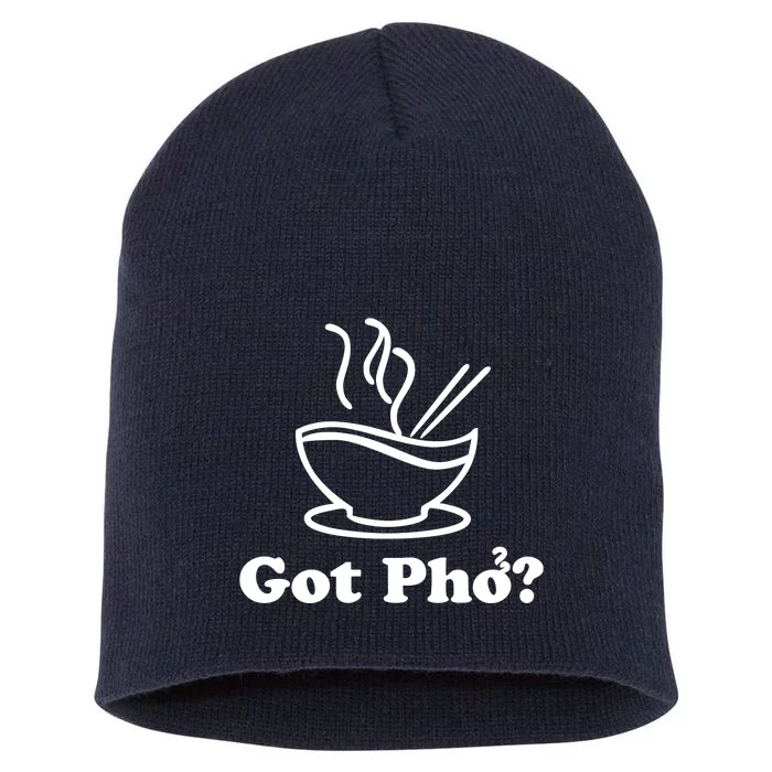 New I Got Pho Asian Nudles Cool Design Short Acrylic Beanie