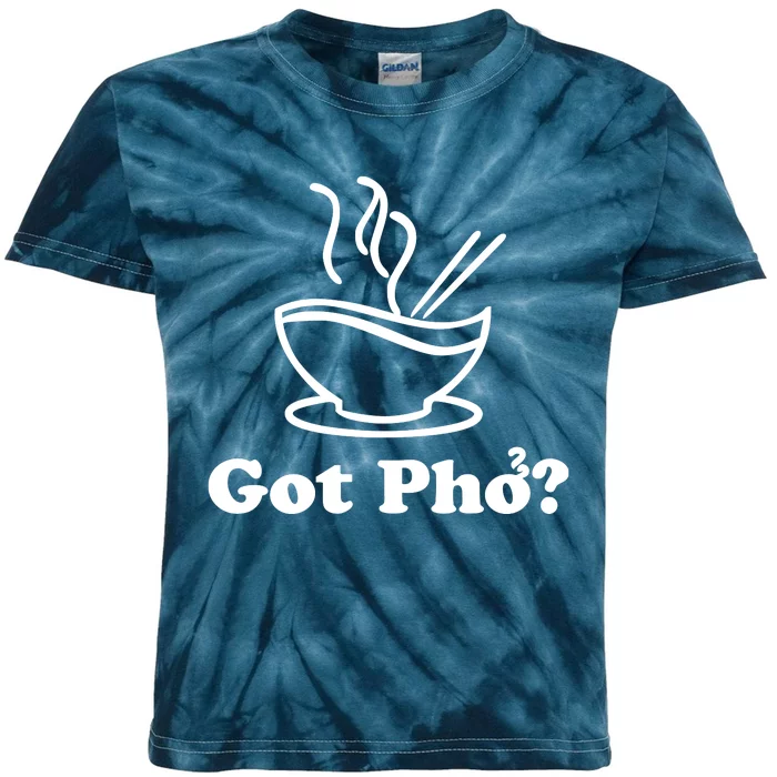 New I Got Pho Asian Nudles Cool Design Kids Tie-Dye T-Shirt