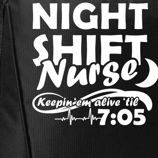 Night Shift Nurse City Backpack