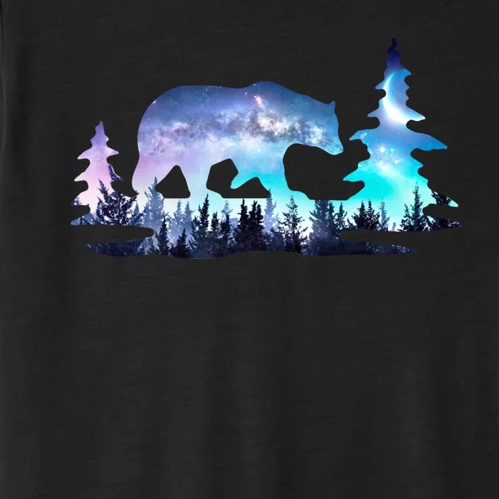 Night Sky Wilderness Bear ChromaSoft Performance T-Shirt