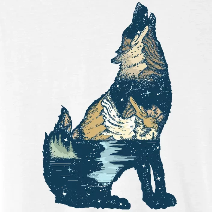 Night Wolf Wilderness ChromaSoft Performance T-Shirt