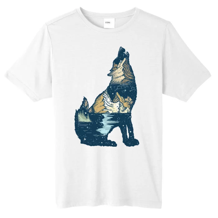 Night Wolf Wilderness ChromaSoft Performance T-Shirt