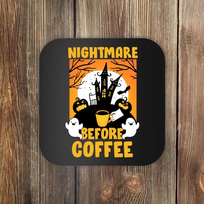 Nightmare Before Coffee Coaster