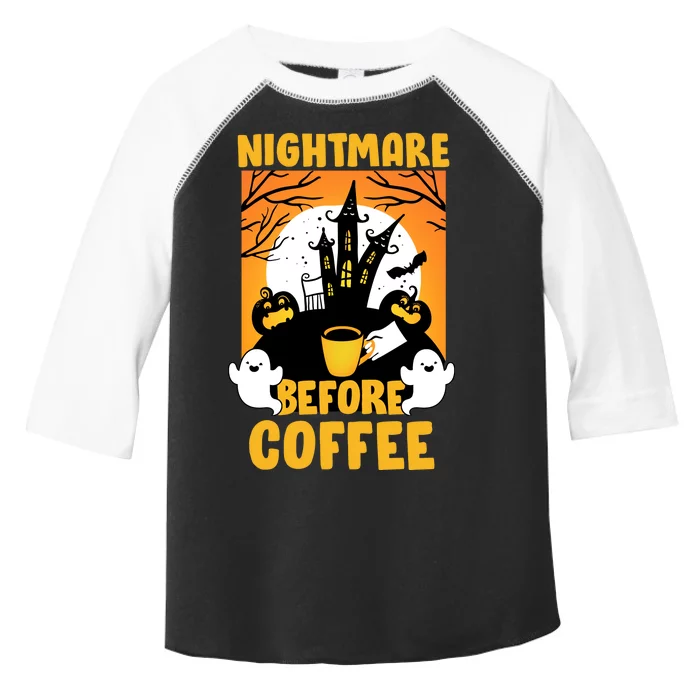 Nightmare Before Coffee Toddler Fine Jersey T-Shirt