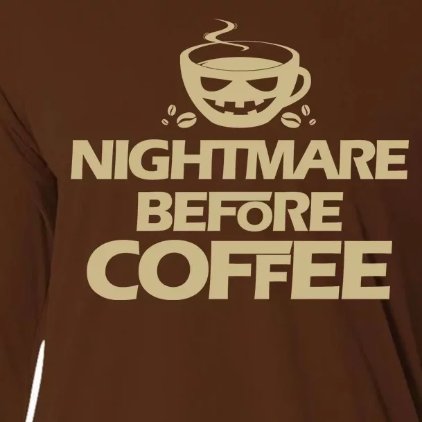 Nightmare Before Coffee Halloween Cooling Performance Long Sleeve Crew