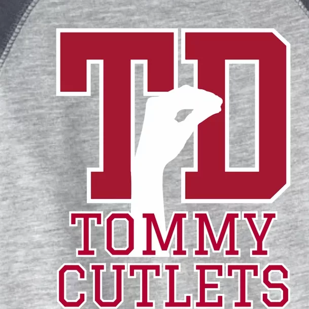 Ny Italian Hand Gesture Tommy Cutlets Football Quarterback Trendy Design Toddler Fine Jersey T-Shirt