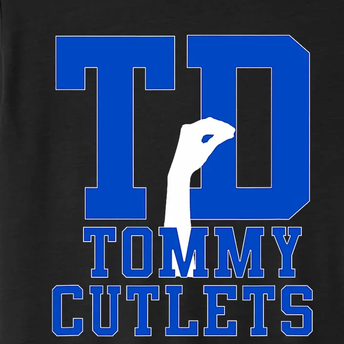 Ny Italian Hand Gesture Tommy Cutlets Football ChromaSoft Performance T-Shirt