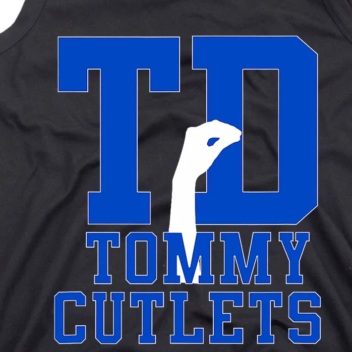 Ny Italian Hand Gesture Tommy Cutlets Football Tank Top