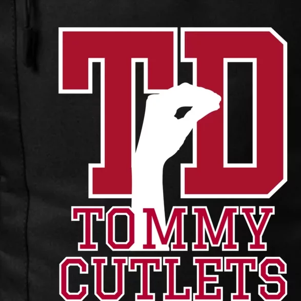 Ny Italian Hand Gesture Tommy Cutlets Football Quarterback Daily Commute Backpack