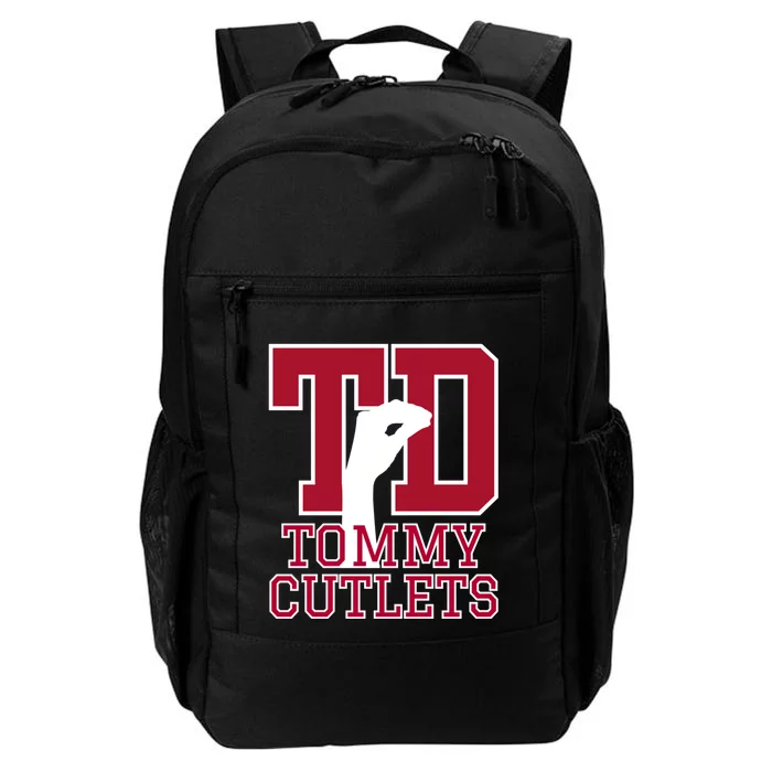 Ny Italian Hand Gesture Tommy Cutlets Football Quarterback Daily Commute Backpack