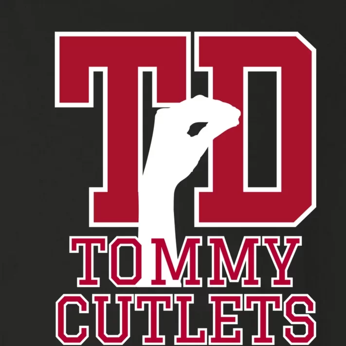 Ny Italian Hand Gesture Tommy Cutlets Football Quarterback Toddler Long Sleeve Shirt