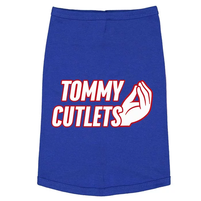 NY Italian Hand Gesture Tommy Cutlets Football Quarterback Doggie Tank