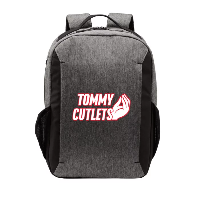 Ny Italian Hand Gesture Tommy Cutlets Football Quarterback Vector Backpack