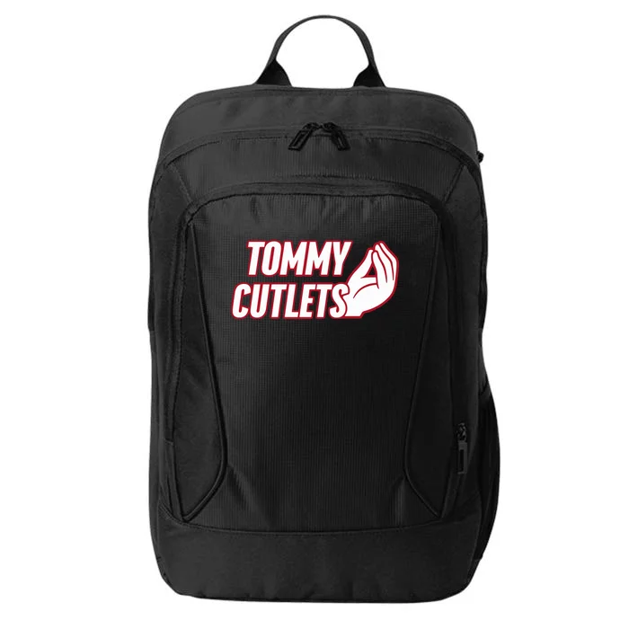 Ny Italian Hand Gesture Tommy Cutlets Football Quarterback City Backpack