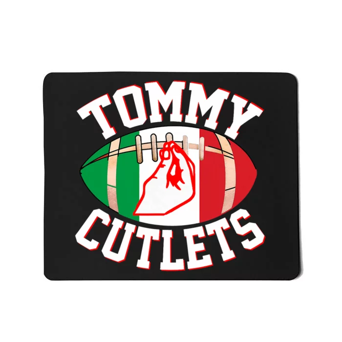 Ny Italian Hand Gesture Tommy_ Cutlets Football Quarterback Trendy Desing Mousepad