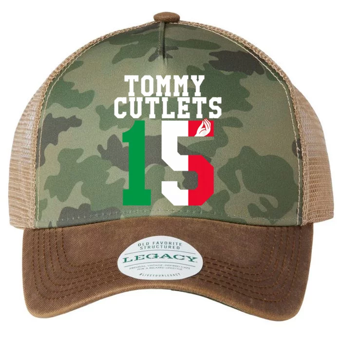 Ny Italian Hand Gesture Tommy Cutlets Football Legacy Tie Dye Trucker Hat