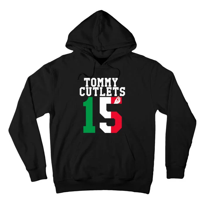 Ny Italian Hand Gesture Tommy Cutlets Football Tall Hoodie