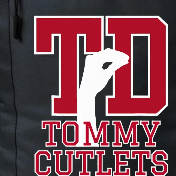 NY Italian Hand Gesture Tommy Cutlets Football Quarterback Daily Commute Backpack