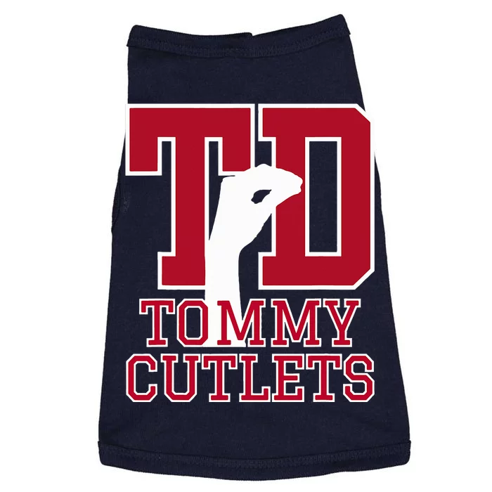 NY Italian Hand Gesture Tommy Cutlets Football Quarterback Doggie Tank