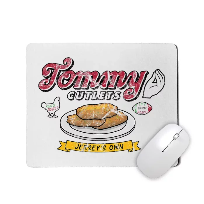 Ny Italian Hand Gesture Tommy Cutlets Football Quarterback Mousepad