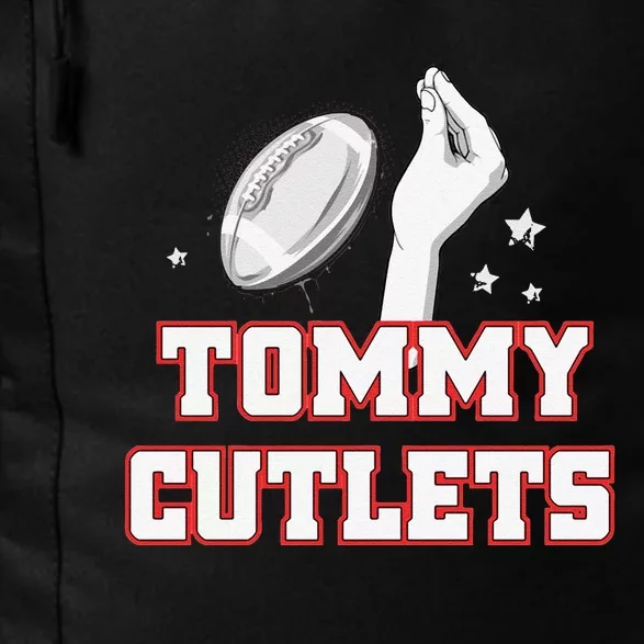 Ny Italian Hand Gesture Tommy Cutlets Football Quarterback Daily Commute Backpack