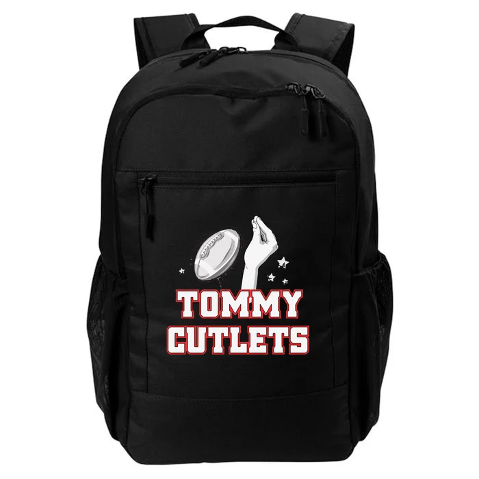 Ny Italian Hand Gesture Tommy Cutlets Football Quarterback Daily Commute Backpack