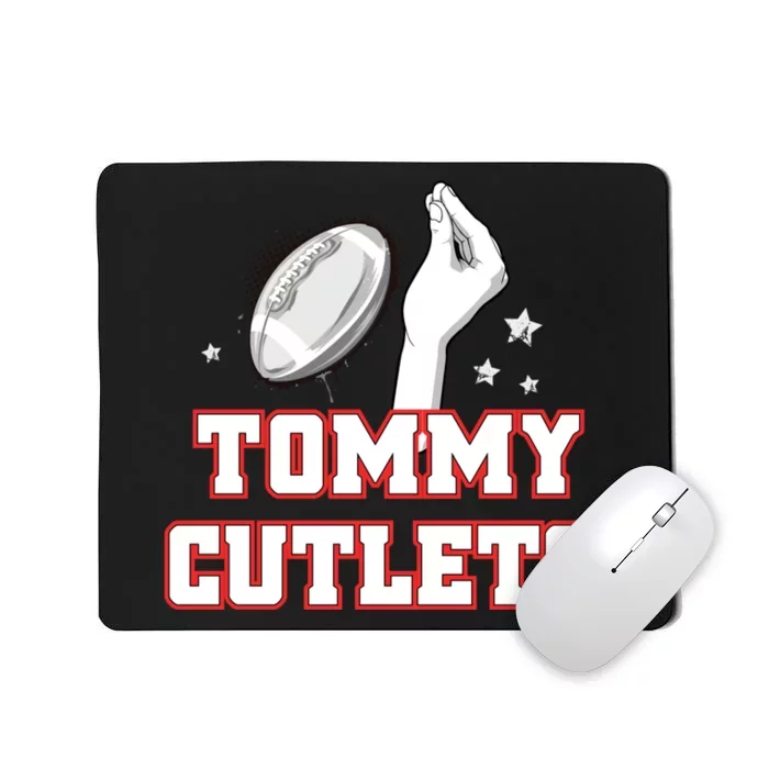 Ny Italian Hand Gesture Tommy Cutlets Football Quarterback Mousepad