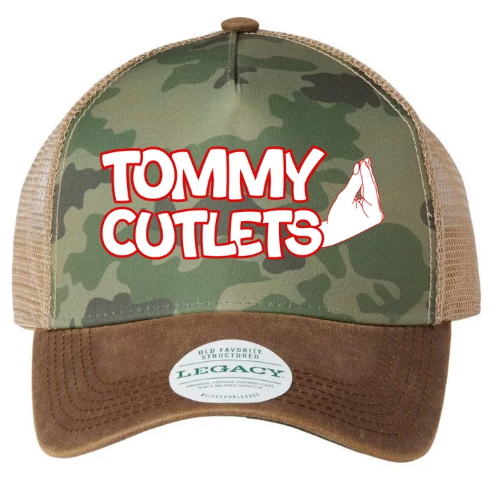 Ny Italian Hand Gesture Tommy Cutlets Football Quarterback Legacy Tie Dye Trucker Hat