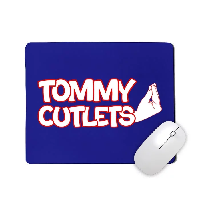 Ny Italian Hand Gesture Tommy Cutlets Football Quarterback Mousepad