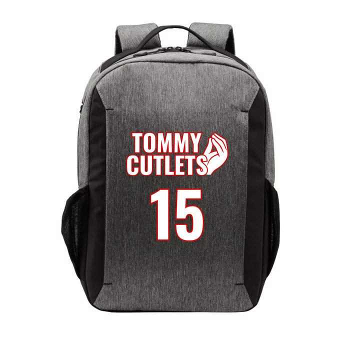 Ny Italian Hand Gesture Tommy Cutlets Football Quarterback Vector Backpack