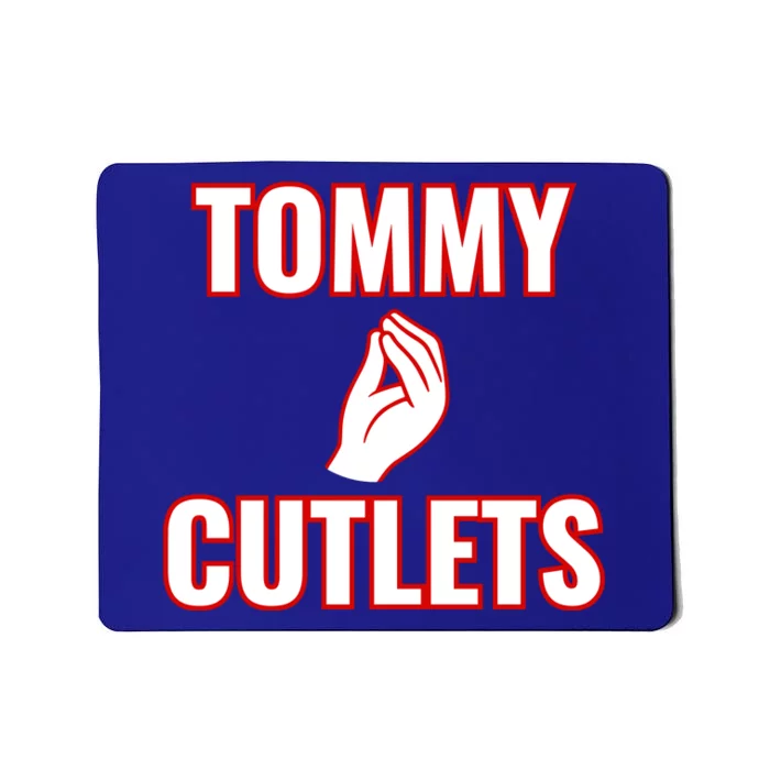 Ny Italian Hand Gesture Tommy Cutlets Football Quarterback Mousepad