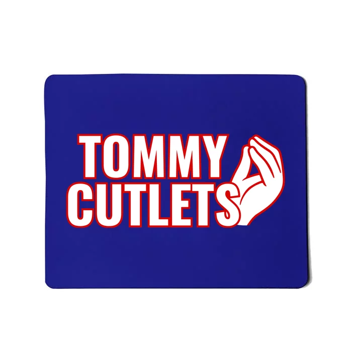 Ny Italian Hand Gesture Tommy Cutlets Football Quarterback Mousepad