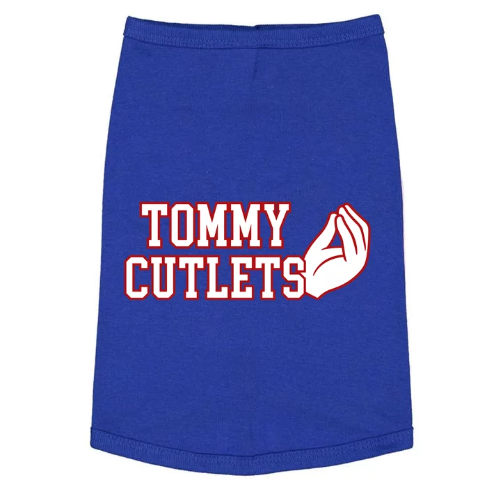 Ny Italian Hand Gesture Tommy Cutlets Football Quarterback Doggie Tank