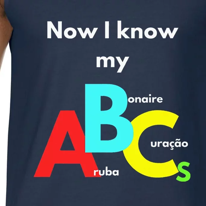 Now I Know My Abcs Comfort Colors® Tank Top