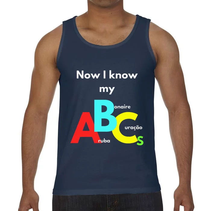 Now I Know My Abcs Comfort Colors® Tank Top