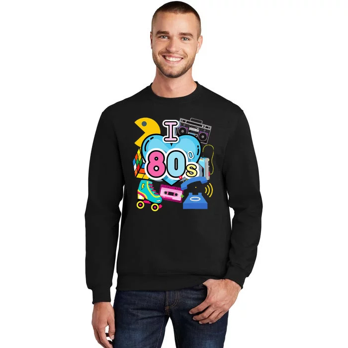 Nostalgic I Love The 80s Trip Down Memory Lane 80s Style Sweatshirt