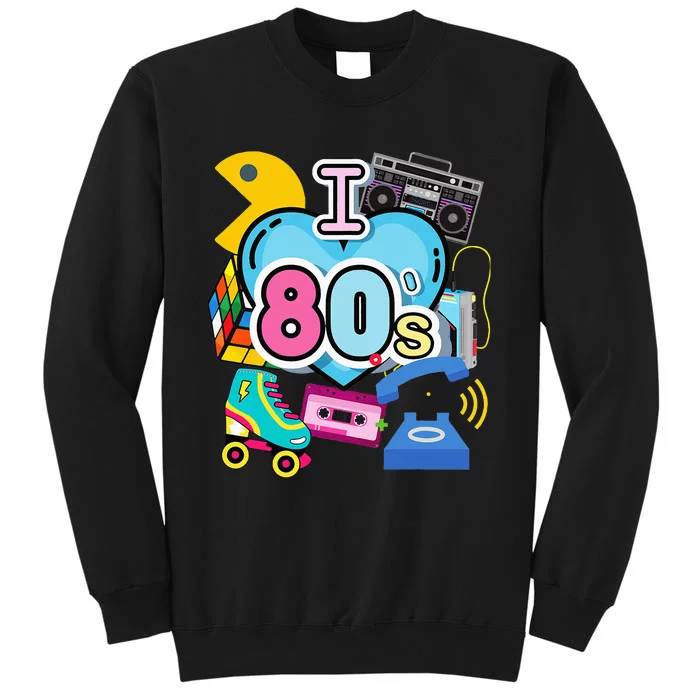 Nostalgic I Love The 80s Trip Down Memory Lane 80s Style Sweatshirt