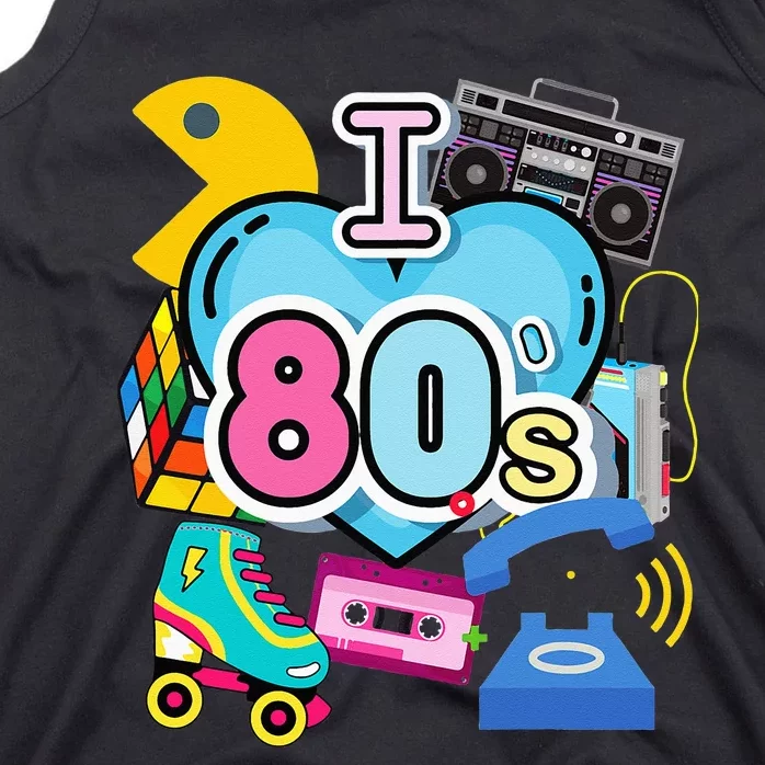 Nostalgic I Love The 80s Trip Down Memory Lane 80s Style Tank Top