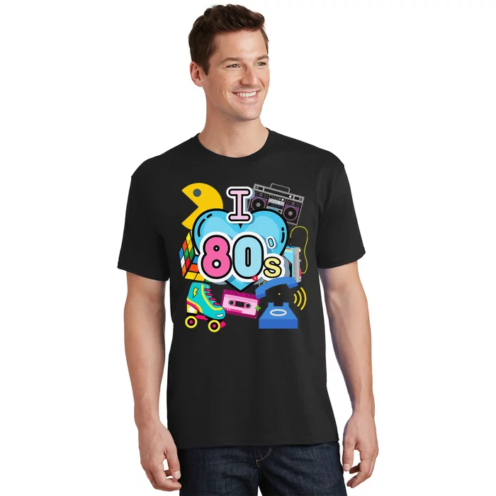 Nostalgic I Love the 80's Trip Down Memory Lane 80's Style T-Shirt