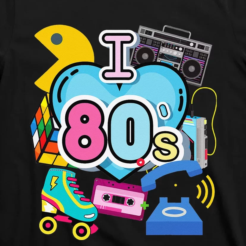 Nostalgic I Love the 80's Trip Down Memory Lane 80's Style T-Shirt