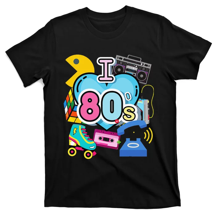 Nostalgic I Love the 80's Trip Down Memory Lane 80's Style T-Shirt